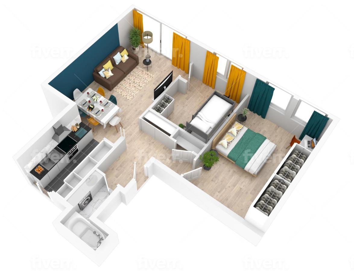 Center Of Antwerp, Fully Equipped, Train Station Appartement Anvers